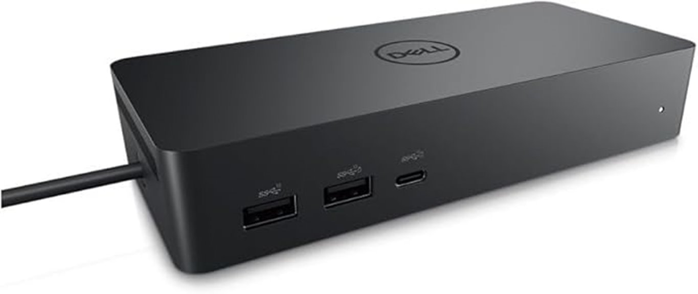 dell black universal dock