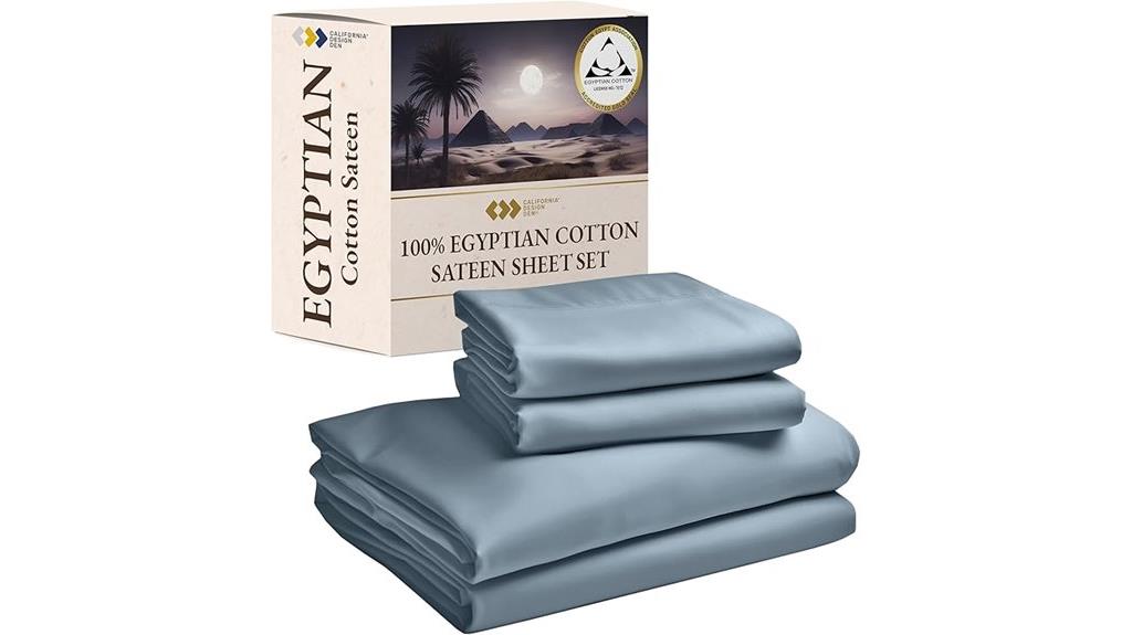egyptian cotton queen sheets