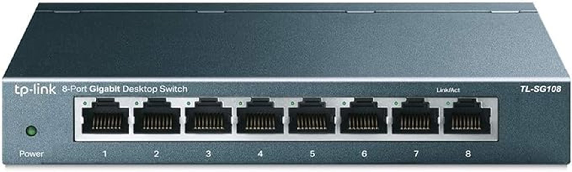 eight port gigabit ethernet