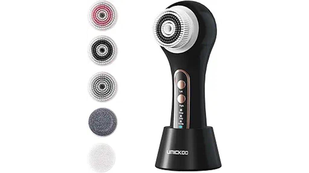 electric facial cleansing brush