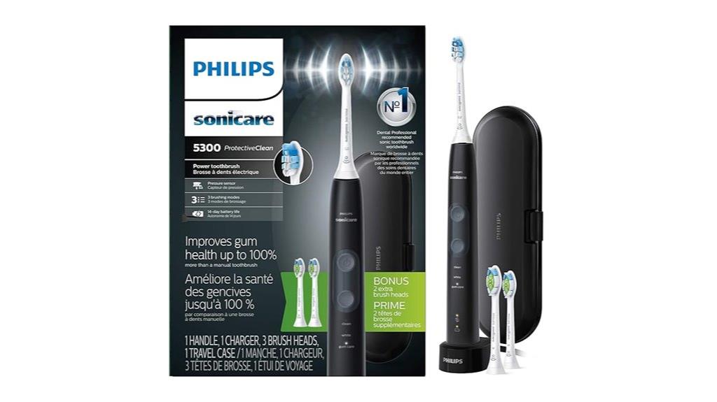 electric toothbrush with sonic technology