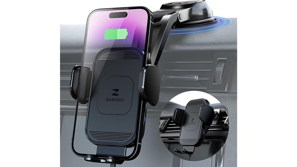 fast wireless car mount