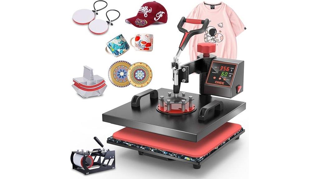 five in one heat press