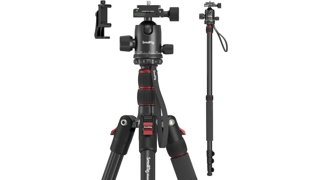 foldable aluminum tripod