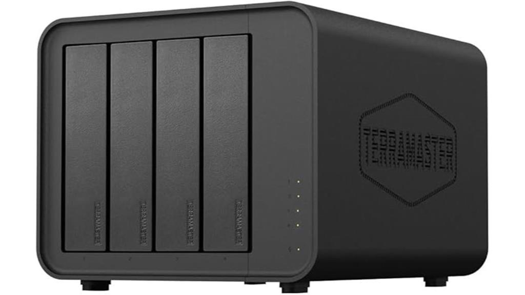 four bay network storage