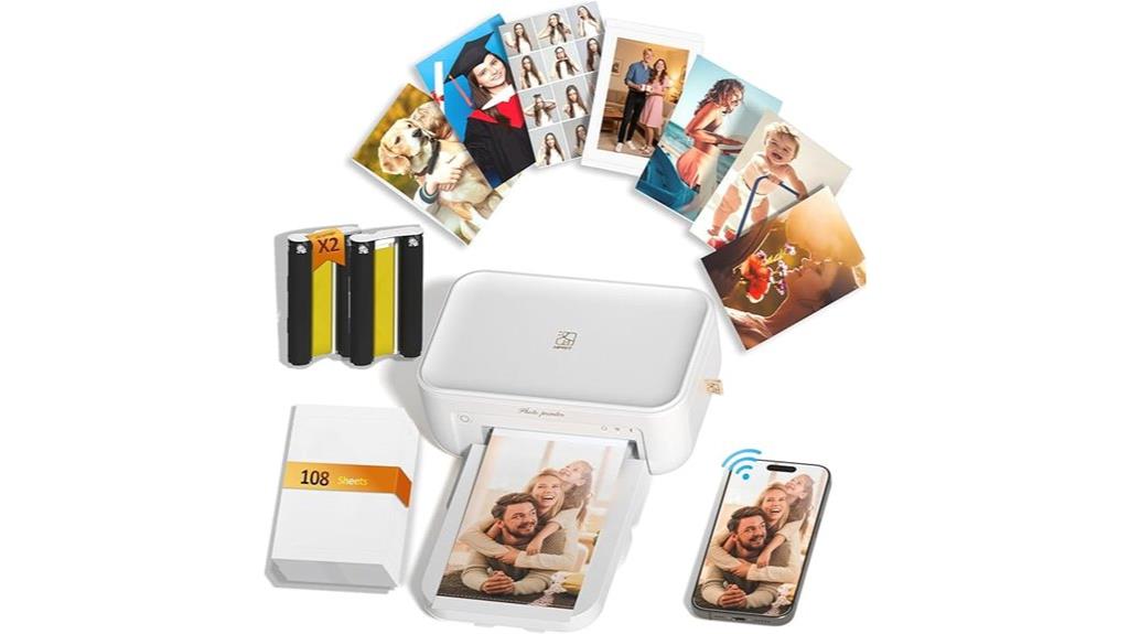 four by six photo printer