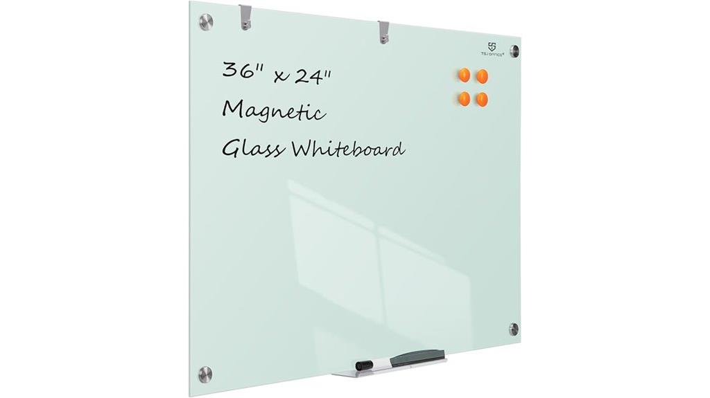glass dry erase board