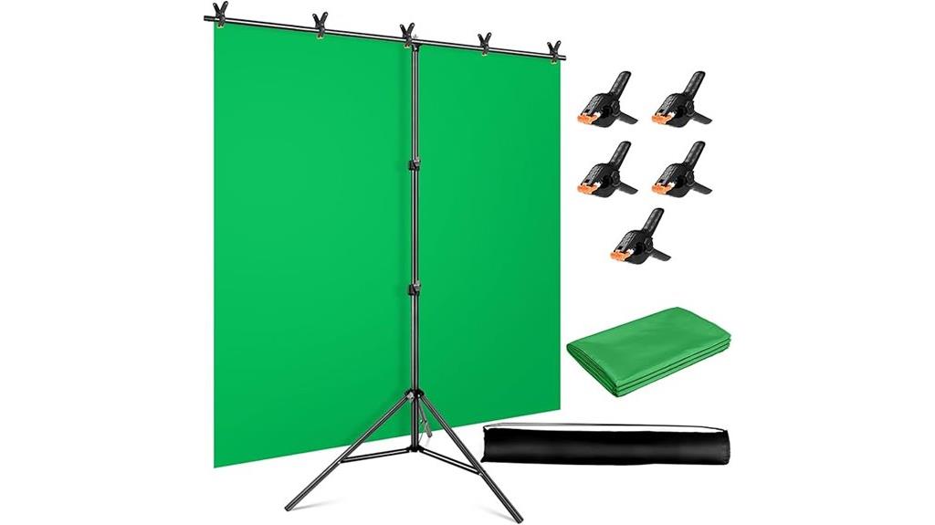 green screen photography kit