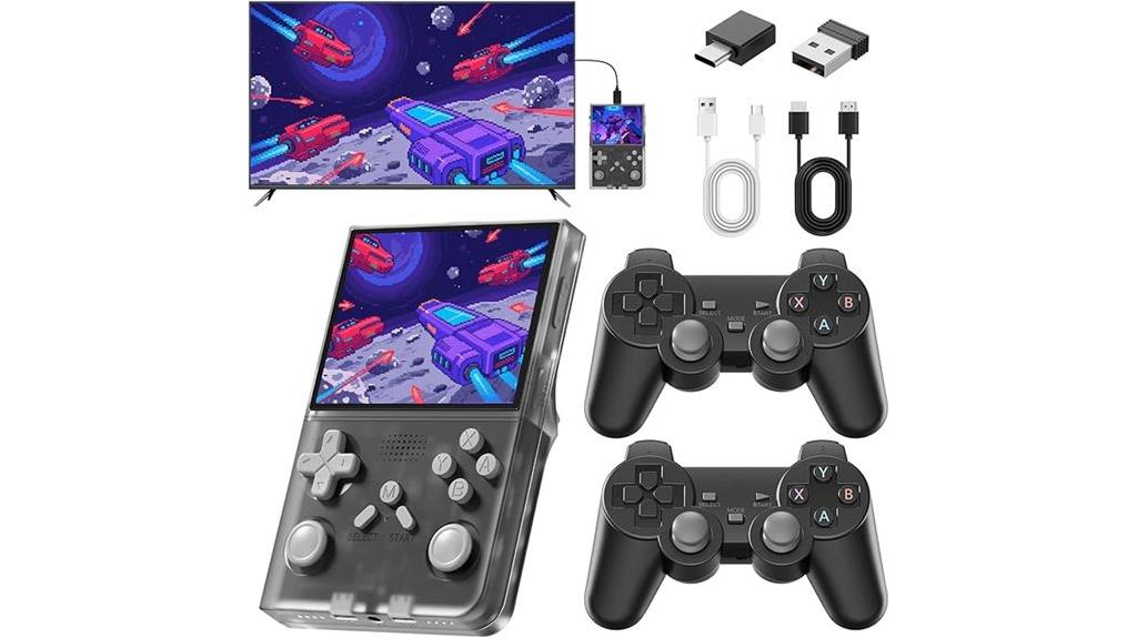 handheld console with 128g storage