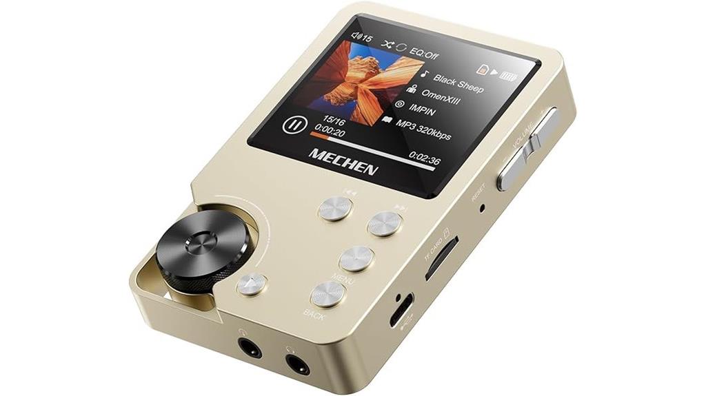 high fidelity 64gb mp3 player