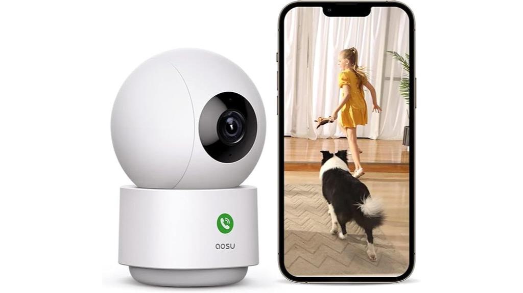 indoor security camera features