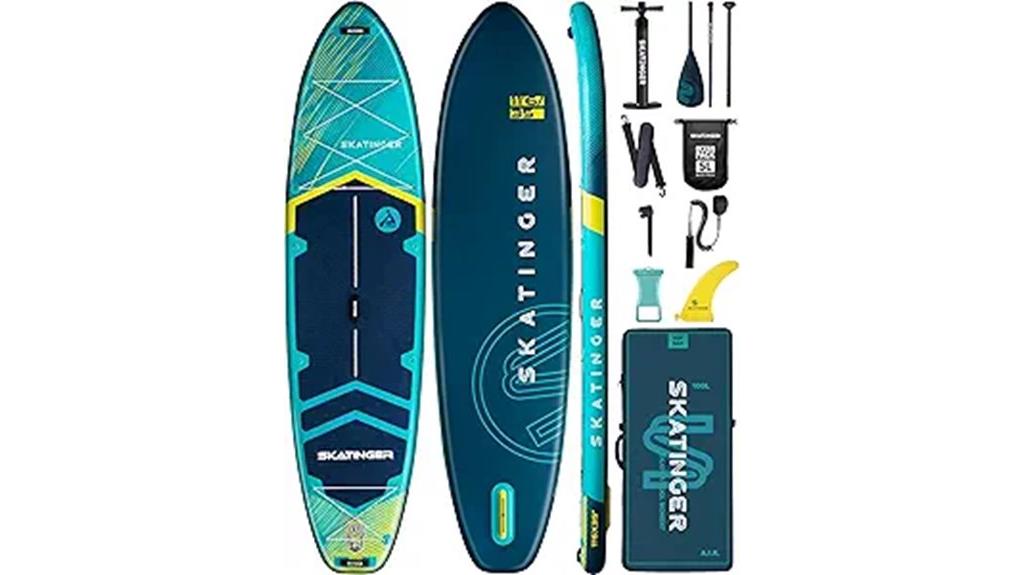inflatable family paddleboard