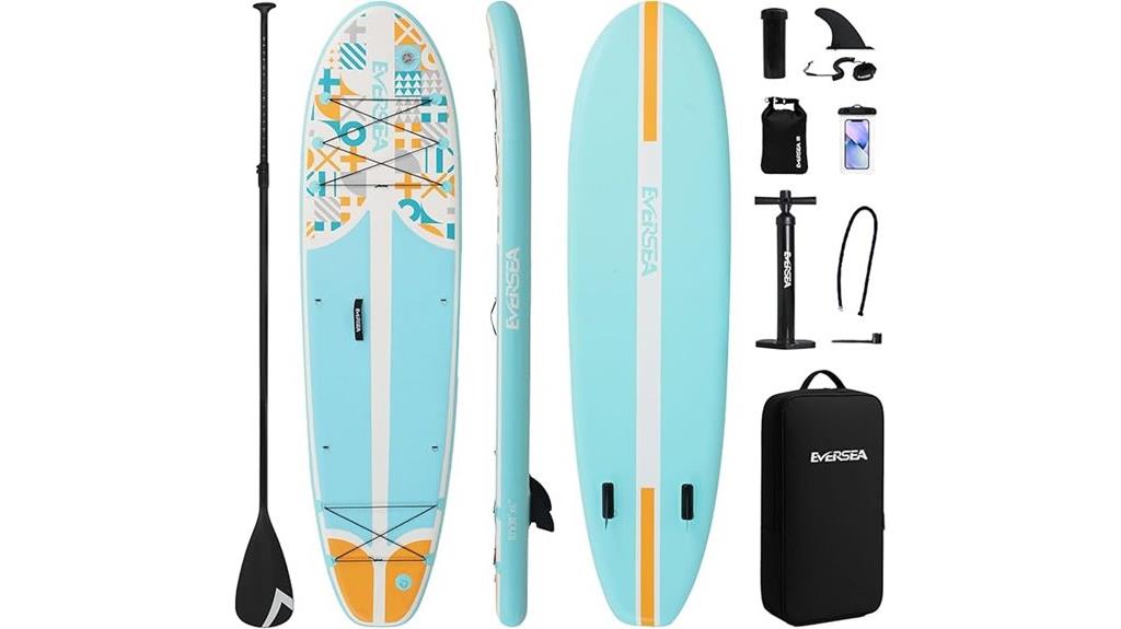 inflatable paddle board set