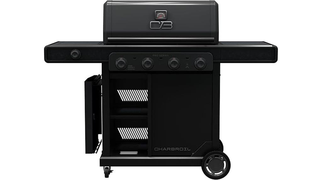 infrared 4 burner gas grill