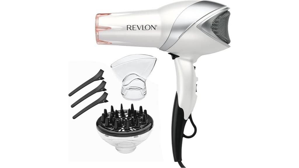 infrared diffuser hair dryer