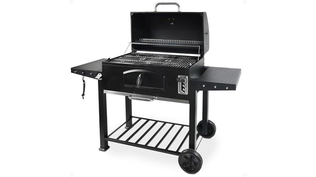 large 32 inch charcoal grill