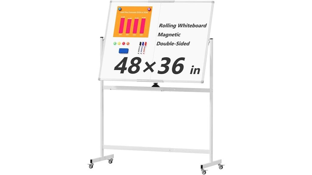 large mobile whiteboard