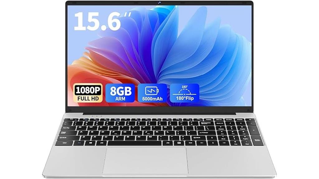 large screen student laptop