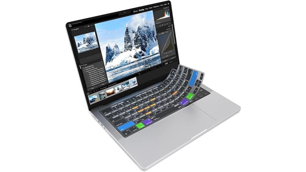 lightroom shortcut keyboard cover