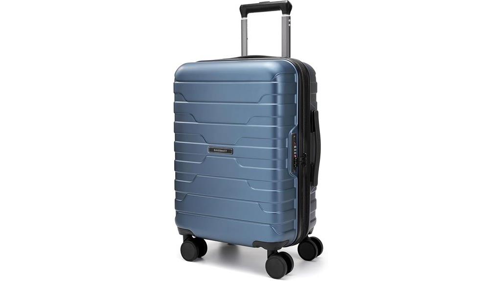 lightweight tsa spinner suitcase