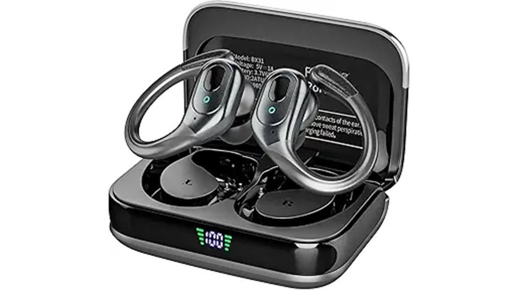 long battery waterproof earbuds