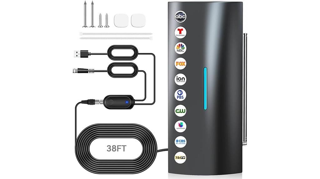 long range digital tv antenna