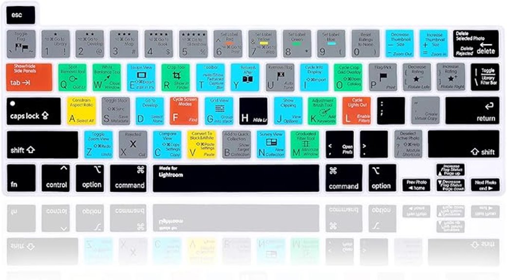 macbook lightroom shortcut cover