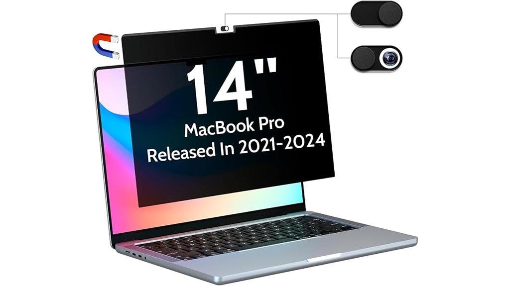 magnetic privacy screen for macbook