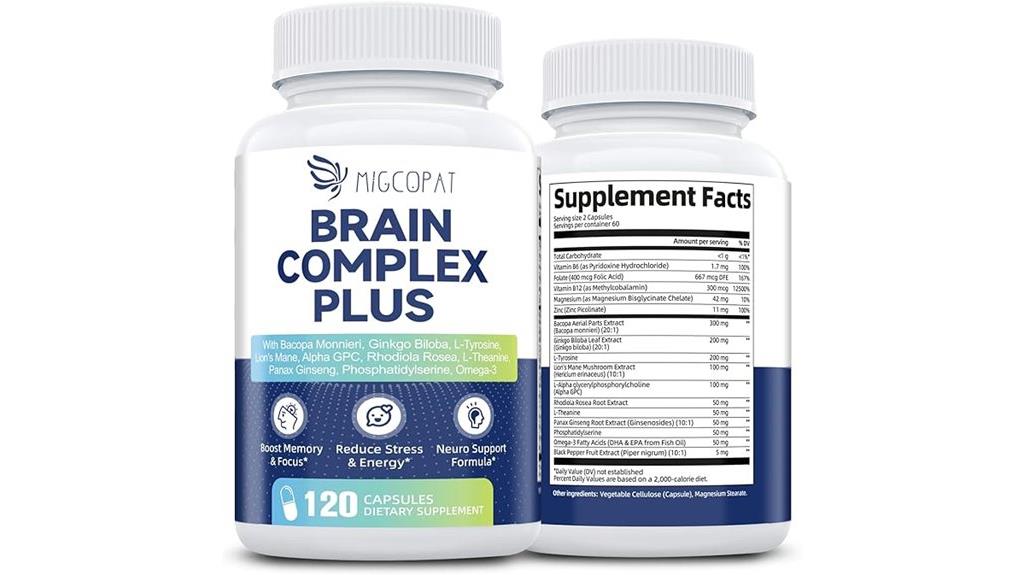 memory and focus capsules