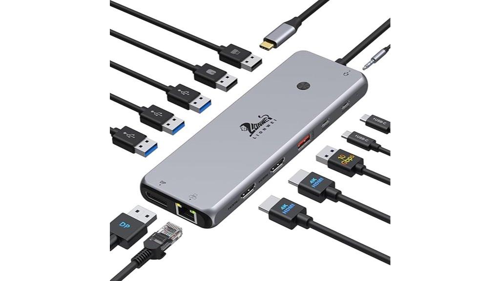 multi port usb c dock