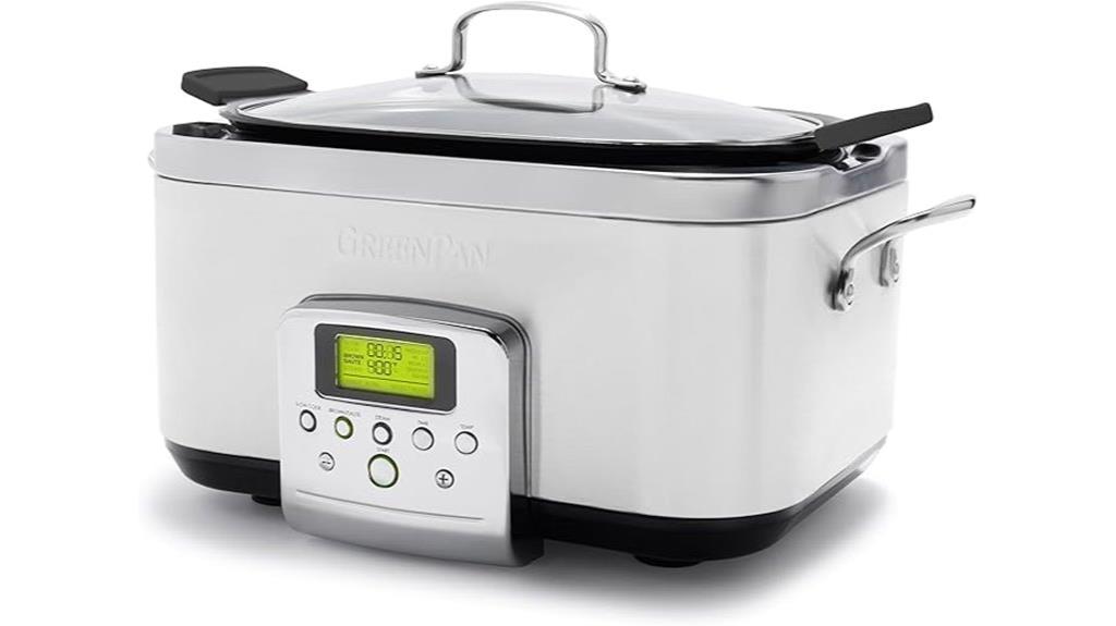 multifunctional programmable slow cooker