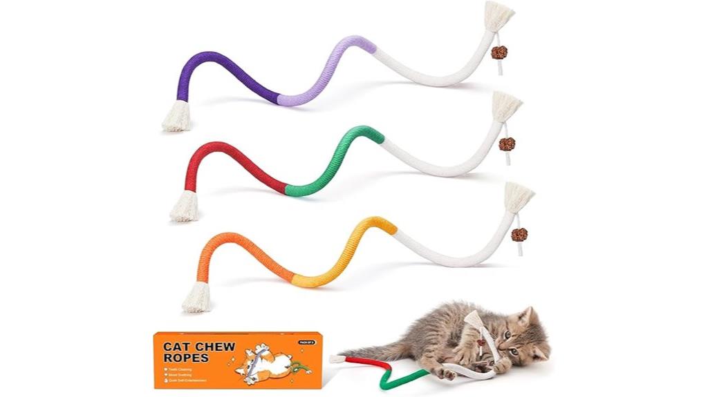 natural catnip chew ropes