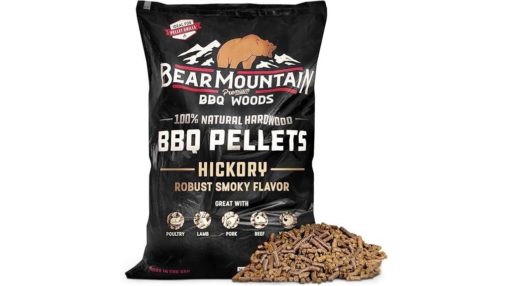 natural wood pellets