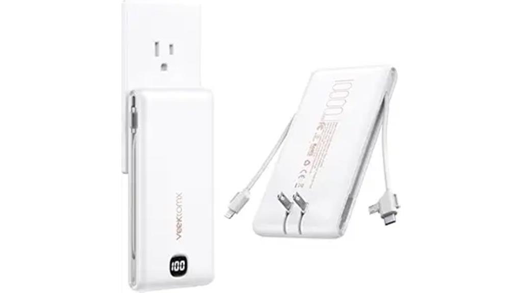 portable 10 000mah charger