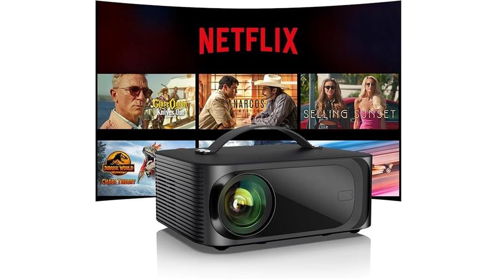 portable 4k wifi projector