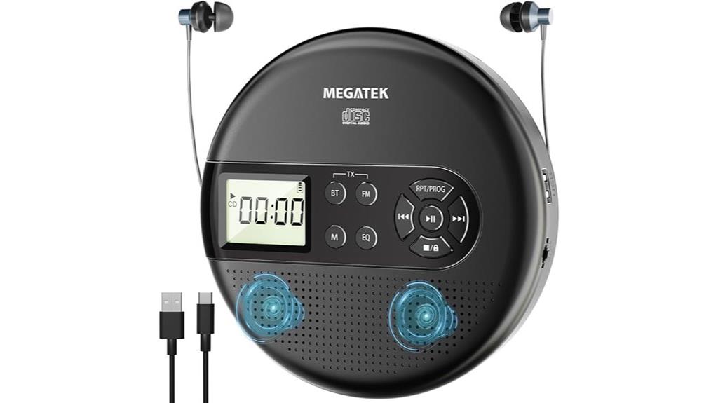 portable bluetooth cd player