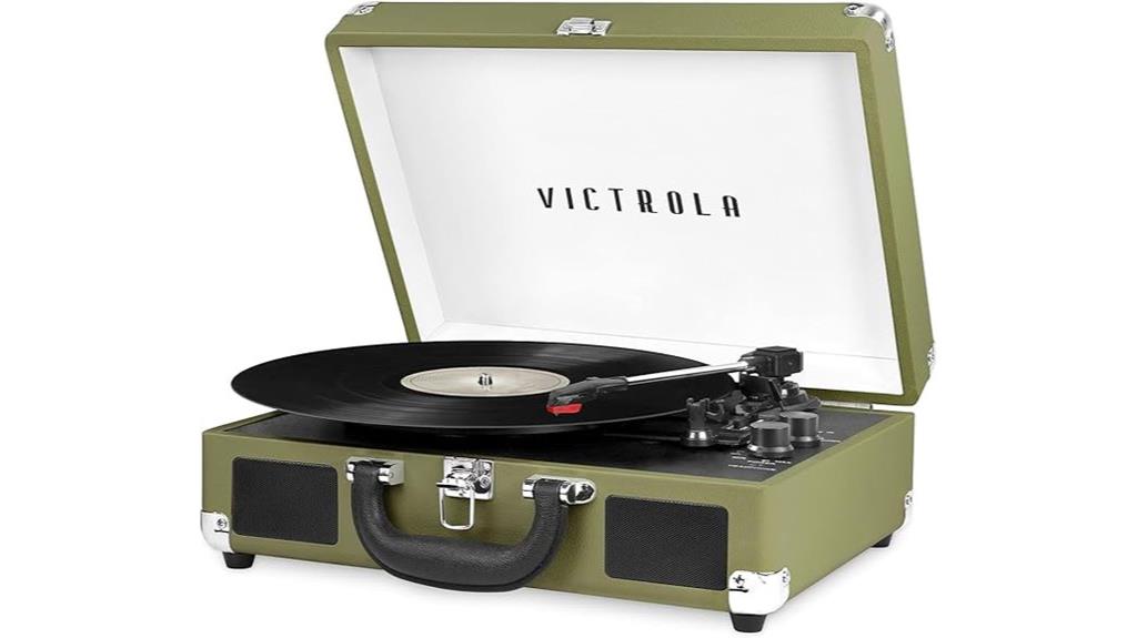 portable bluetooth record player