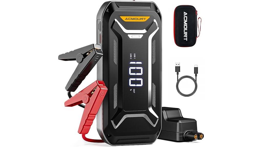 portable high output jump starter