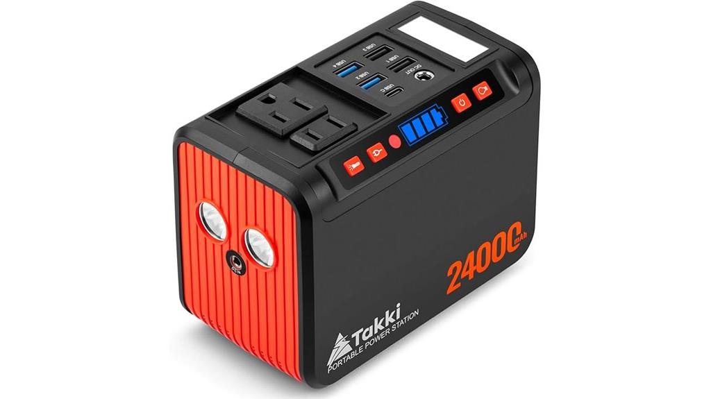 portable power station with ac