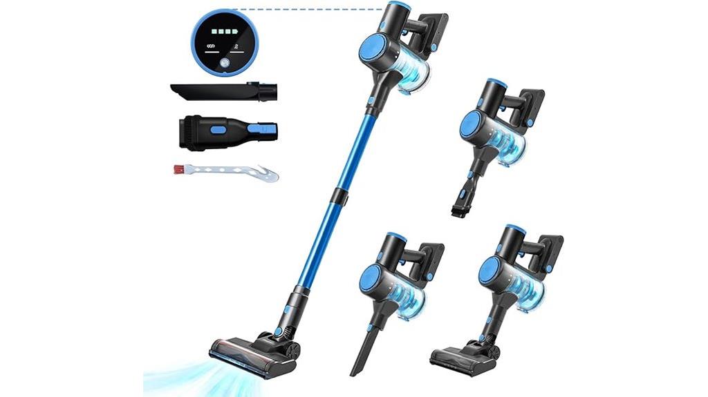 powerful cordless vacuum suction