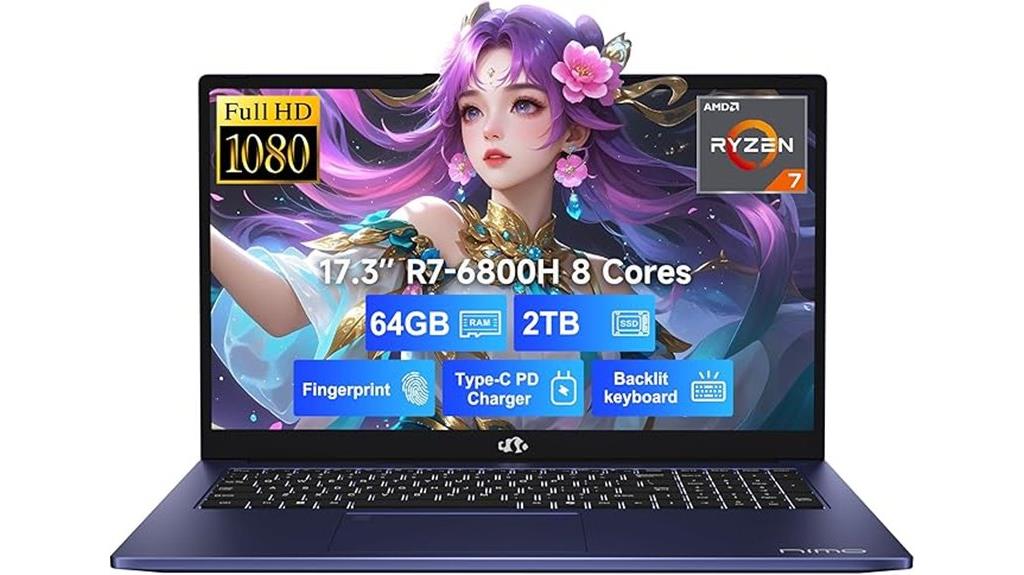 powerful gaming laptop specifications
