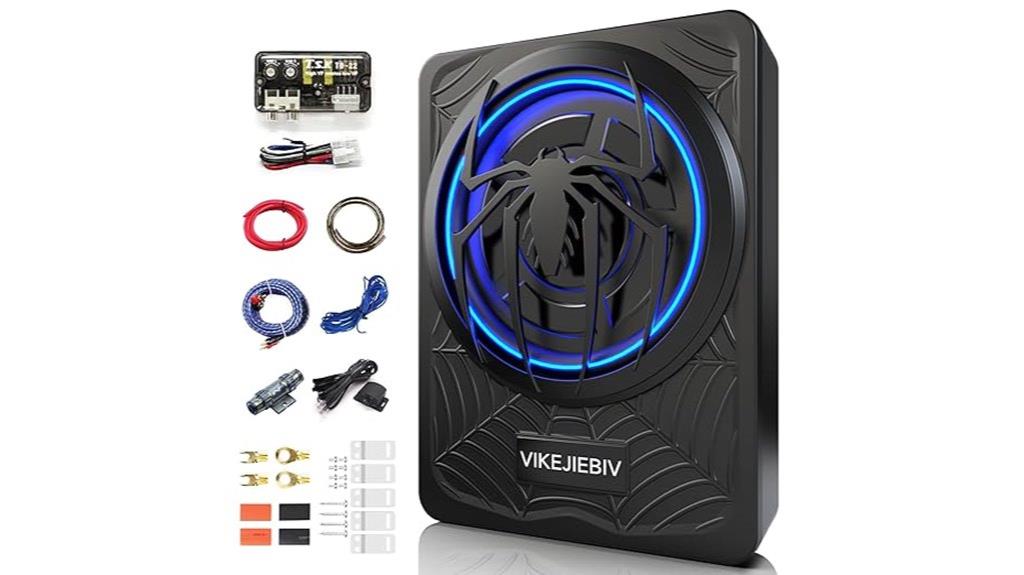 powerful underseat subwoofer package