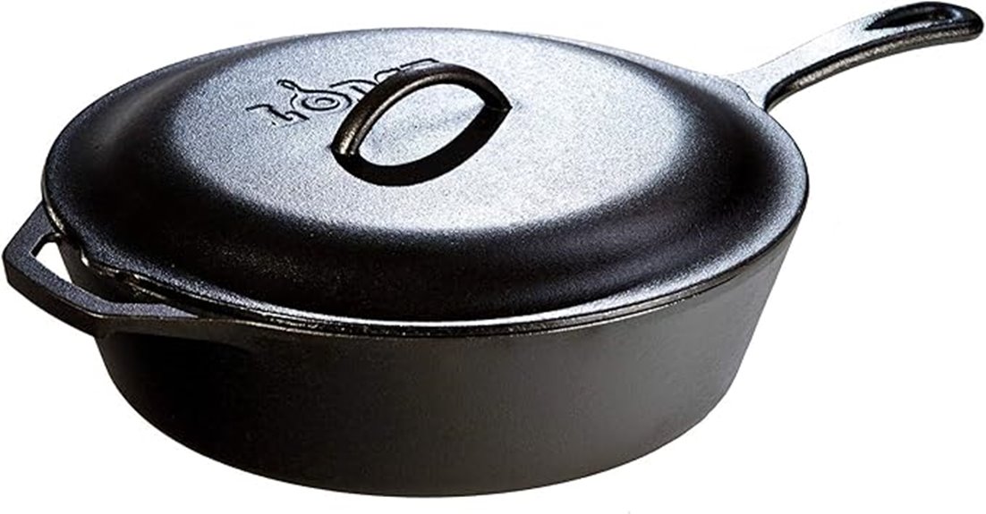 pre seasoned cast iron