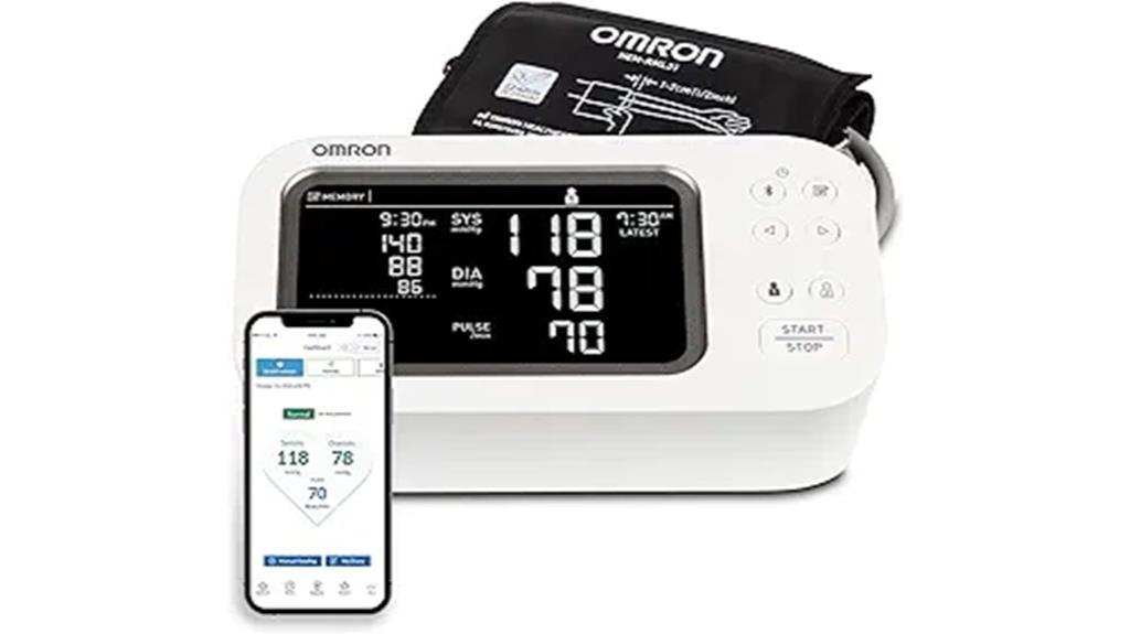 premium upper arm blood pressure monitor