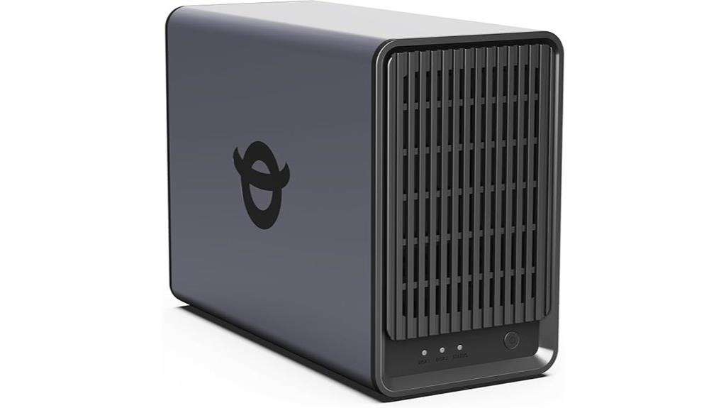 quad core 2 bay nas