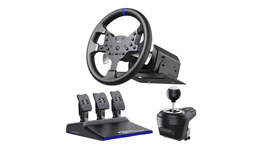 racing wheel with pedals