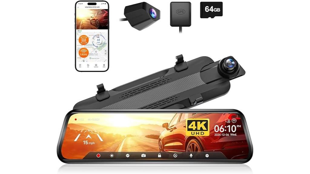 rear view mirror camera