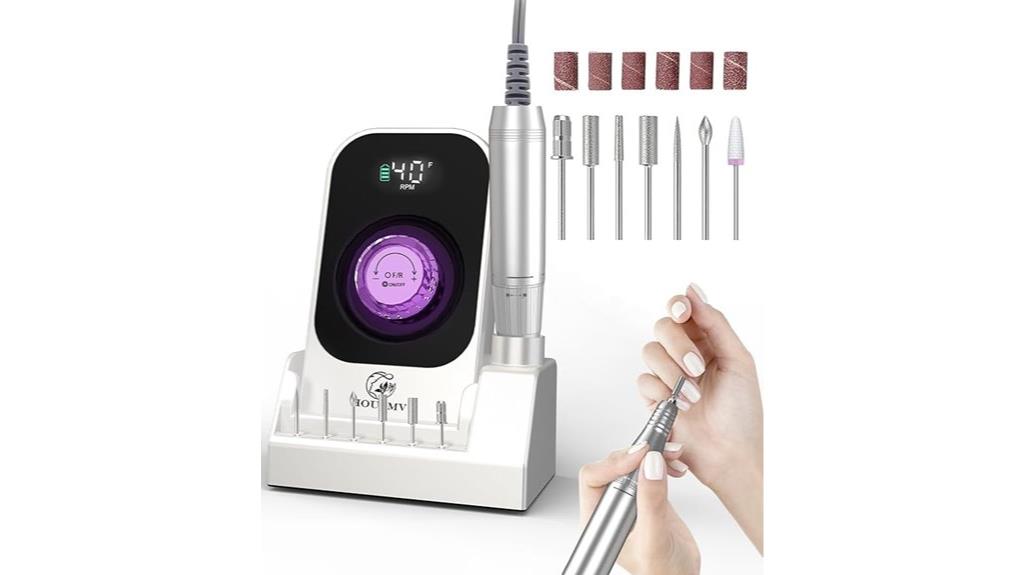 rechargeable cordless nail drill