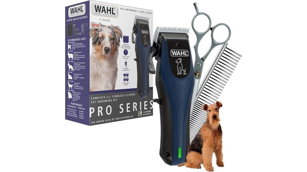 rechargeable lithium grooming kit