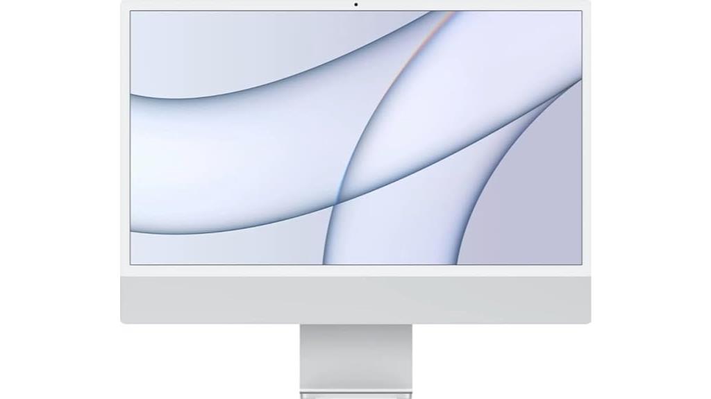 renewed silver 24 inch imac